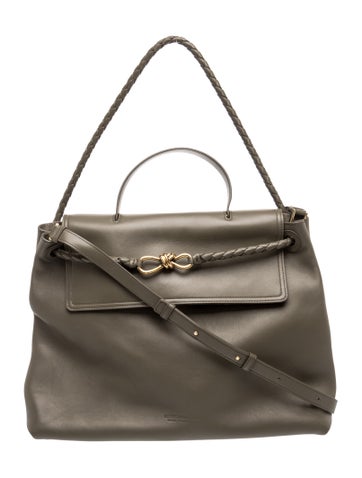 Bottega Veneta Leather Ciao Ciao Large