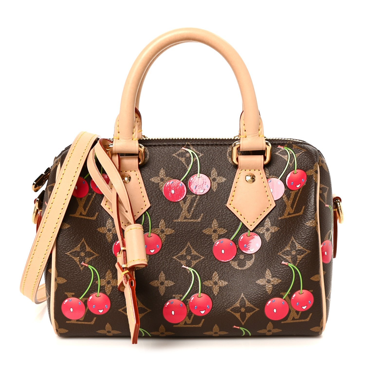 Louis Vuitton LV X TM Monogram Cerises Speedy Bandouliere 20
