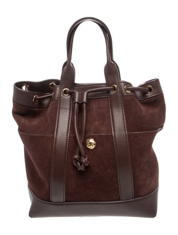 Suede Bucket Bag