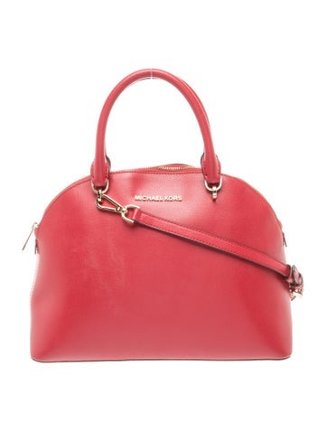 Michael Kors Leather Top Handle Bag