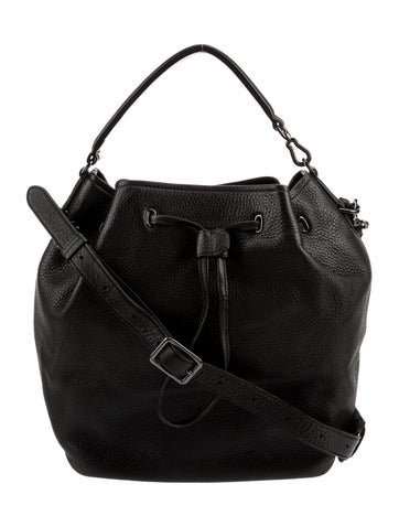 Leather Bucket Bag