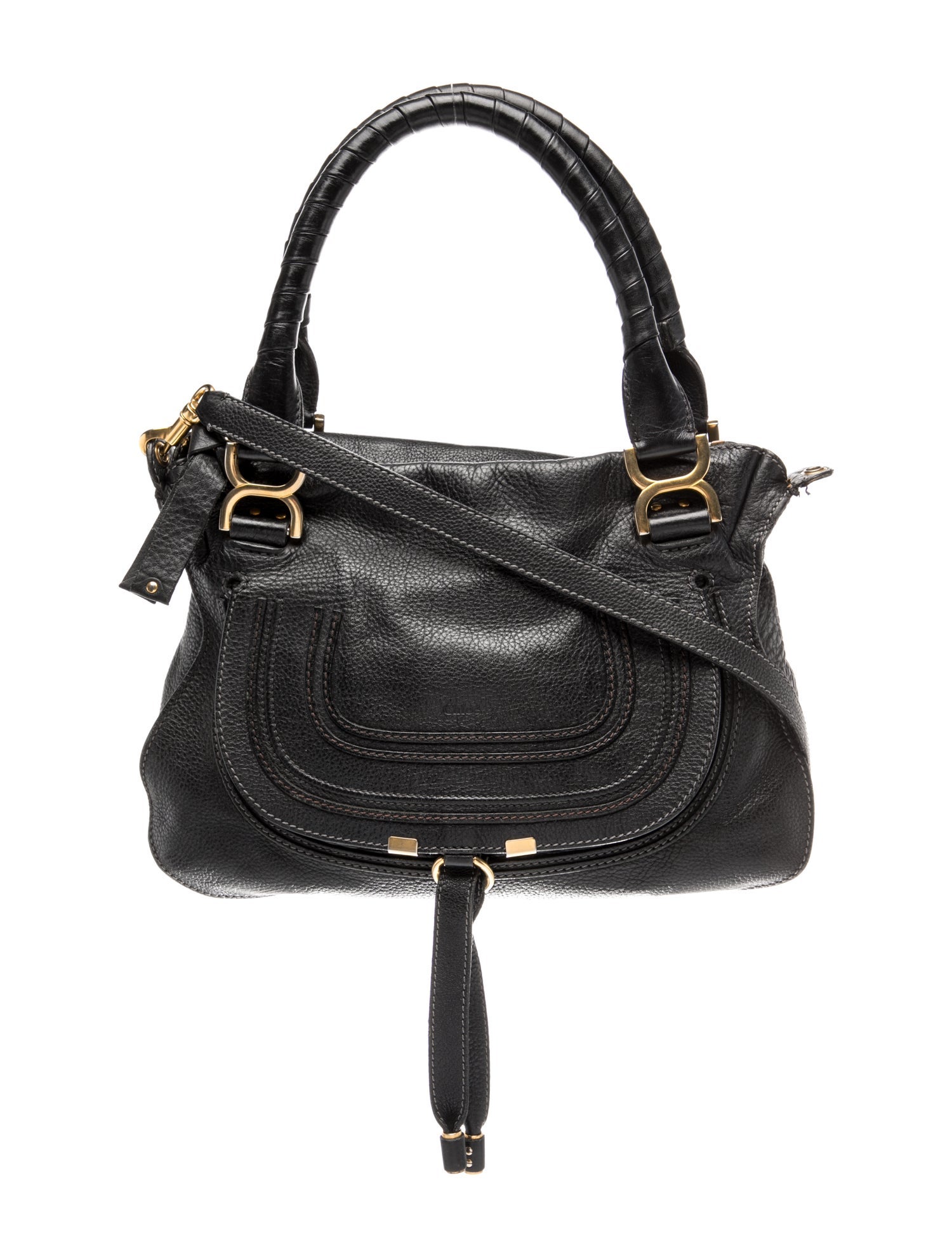 Leather Marcie leather tote-bag Small