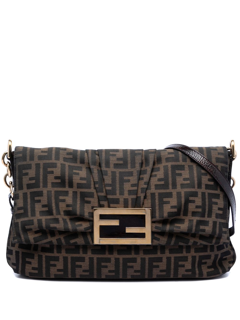 2000-2010 Large Zucca Canvas Mia crossbody bag