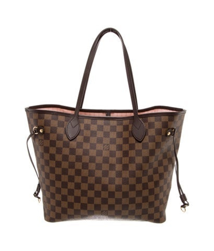 Louis Vuitton Vuitton Damier Ebene Neverfull W Pouch Mm