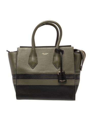 Leather Top Handle Bag