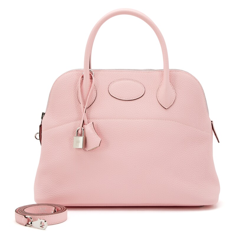 Hermes Rose Sakura and Nata Togo Verso Bolide 31 Palladium Hardware, 2022