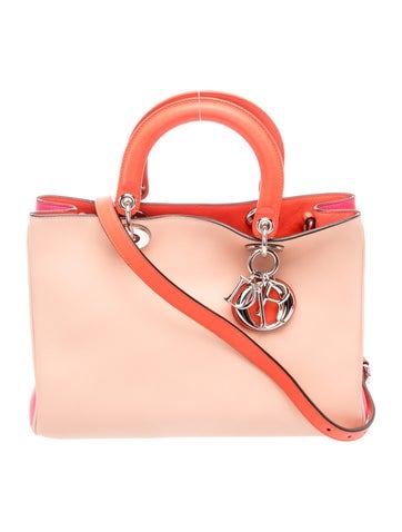 Leather Diorissimo Medium Vintage