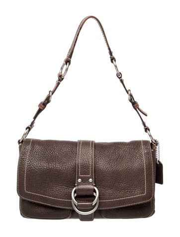 Coach Leather Shoulder Bag