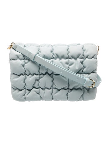 COS Leather Messenger Bag