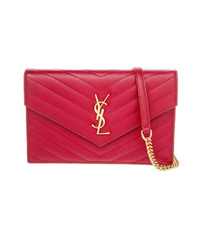 Saint Laurent Laurent Leather Envelope