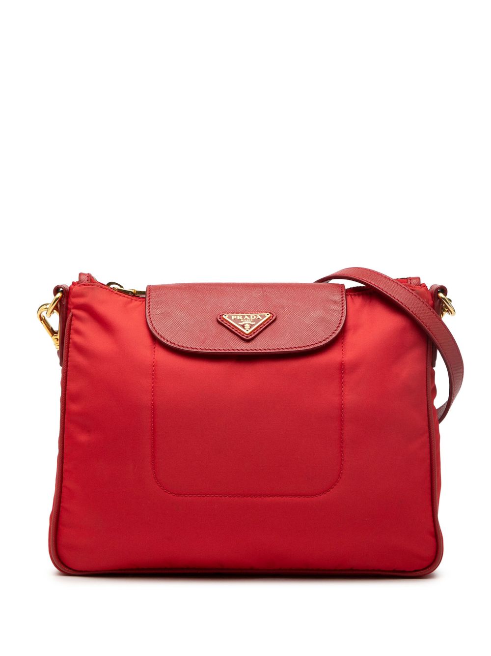 2000-2013 Saffiano Trimmed Tessuto crossbody bag