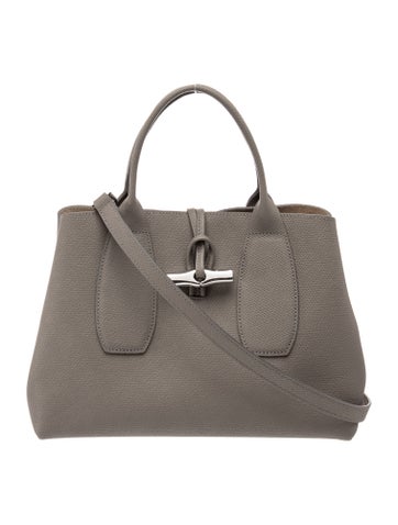 Leather Top Handle Bag