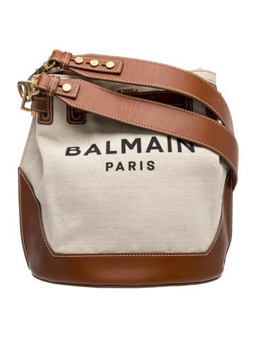 Balmain Canvas Crossbody Bag