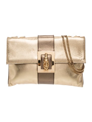 Tiger Head Shoulder Bag Vintage