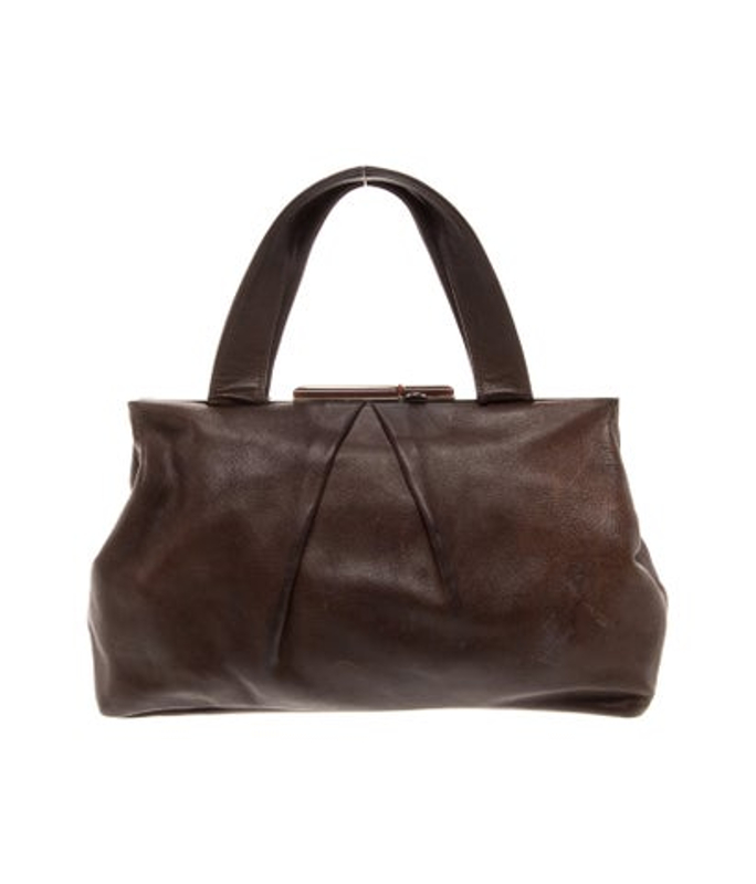 Marni Leather Top Handle Bag