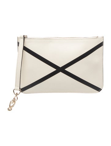 Valextra Leather Clutch