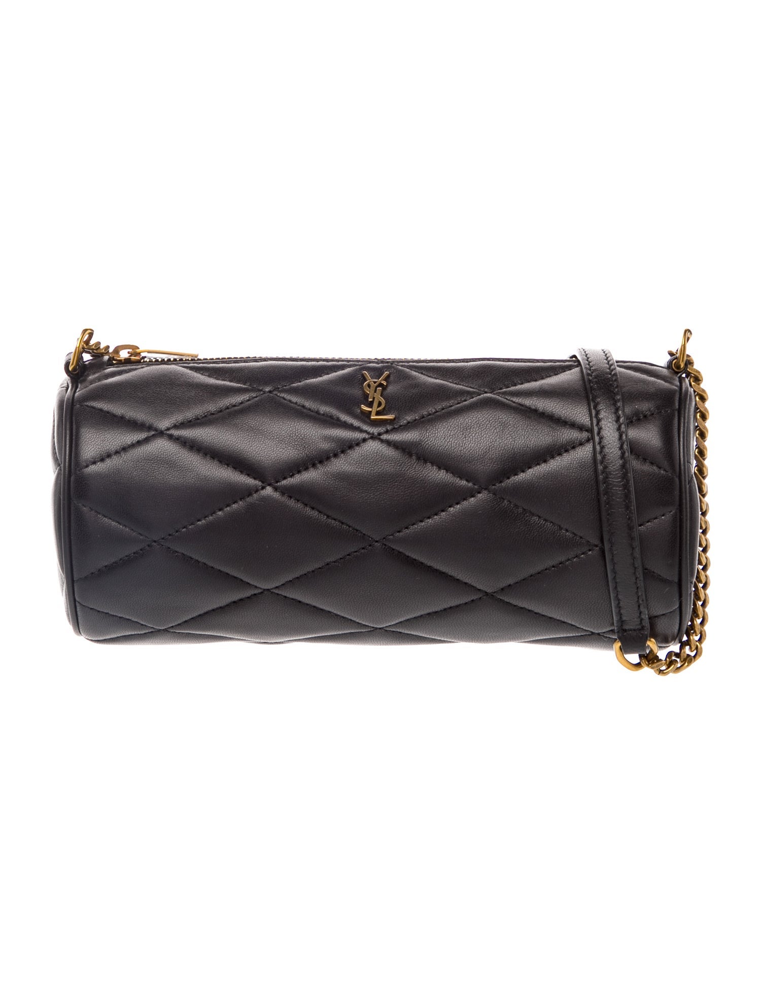 Saint Laurent Quilted Tube Bag Mini