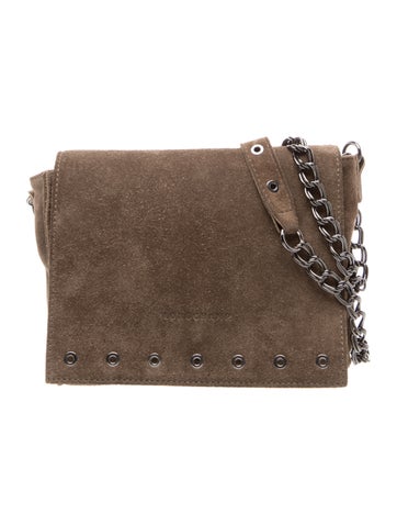 Suede Crossbody Bag