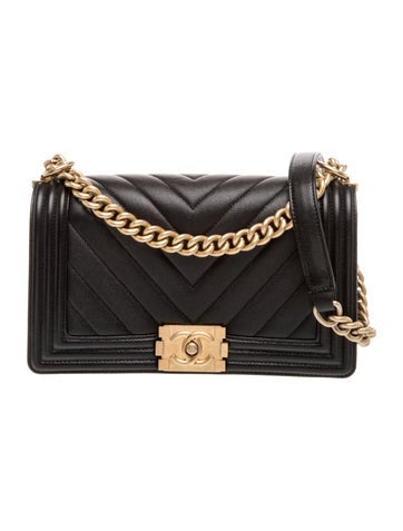 Medium Chevron Boy Bag