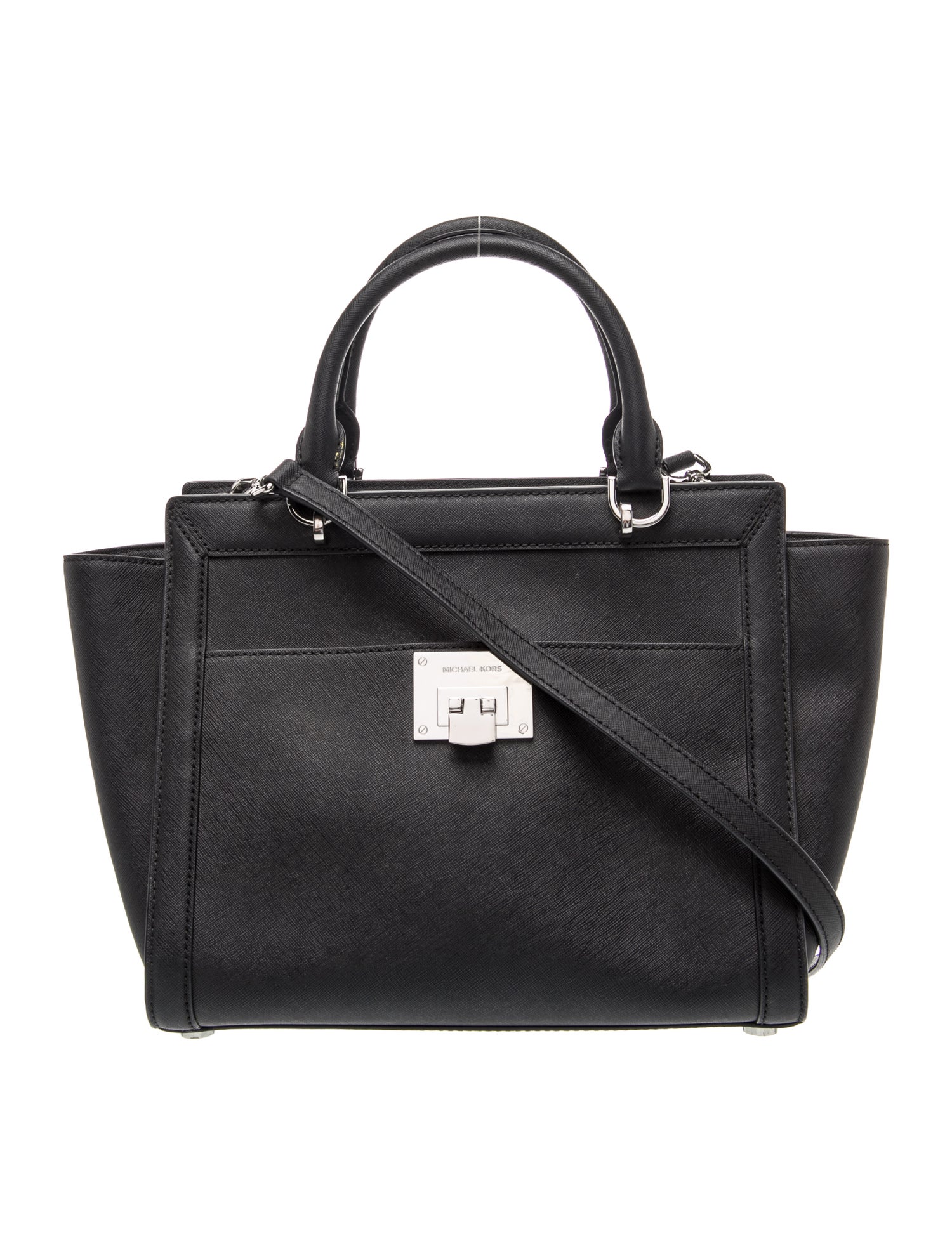Leather Top Handle Bag