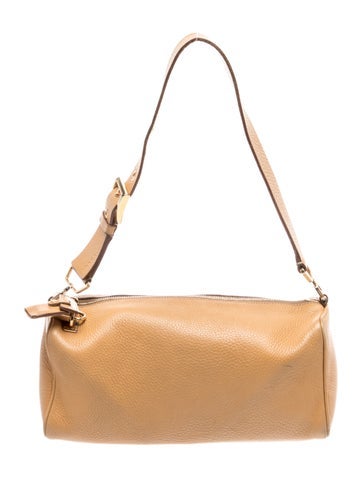 Vitello Daino Leather Shoulder Bag
