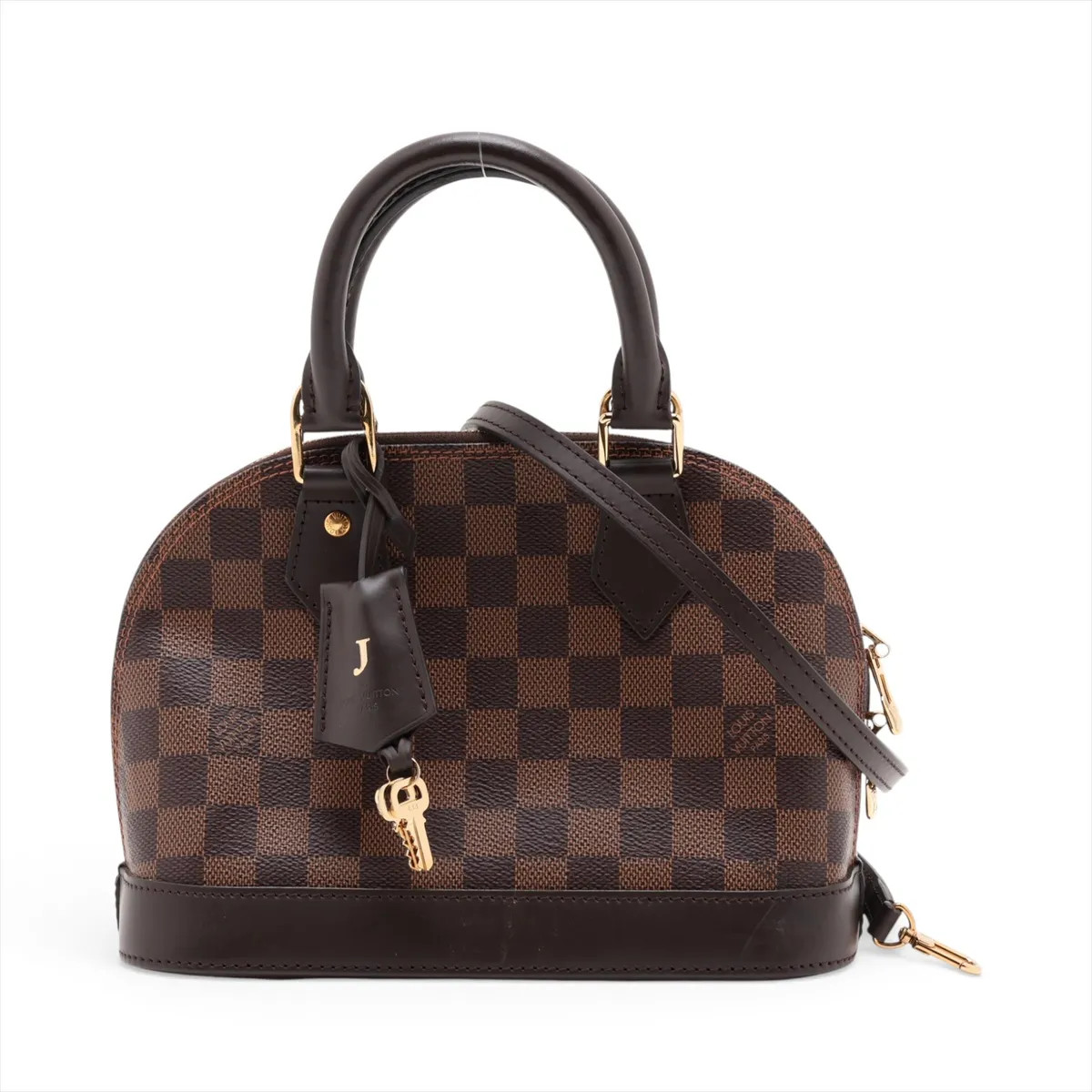 Louis Vuitton Damier Alma BB N41221 Brown There was an RFID response