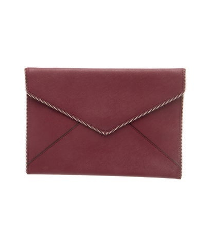 Rebecca Minkoff Minkoff Saffiano Leather Clutch