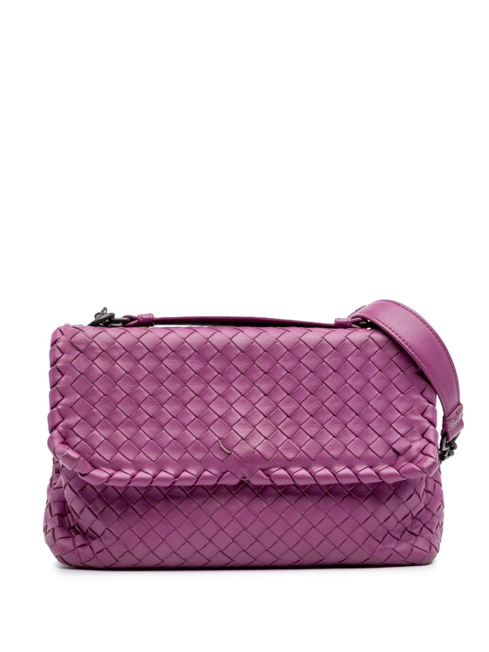 2012-2024 Small Nappa Intrecciato Olympia shoulder bag