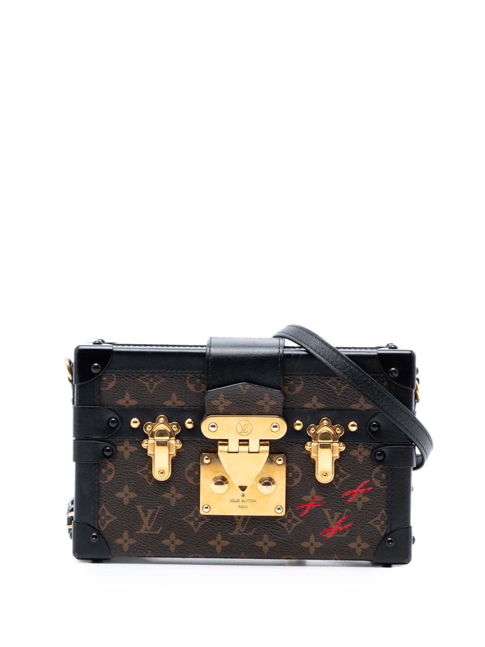 2015 Monogram Petite Malle crossbody bag