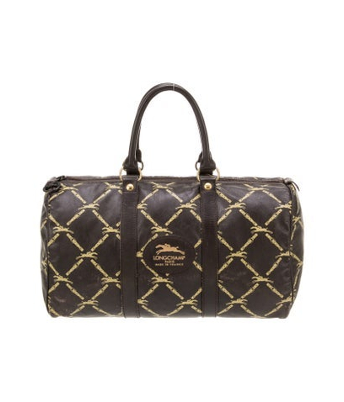 Longchamp Leather Top Handle Bag