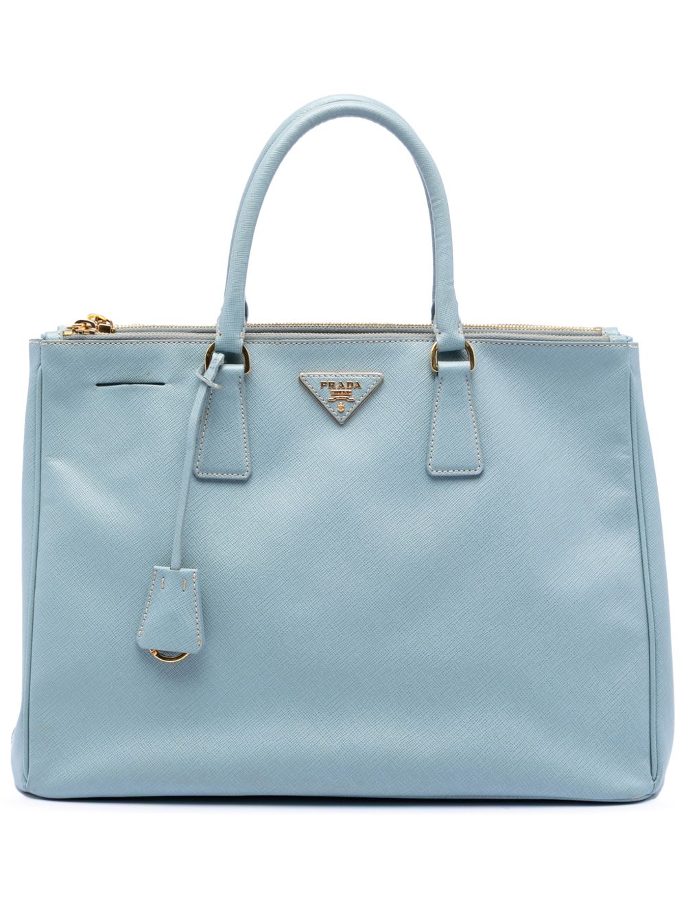 2010-2026 Large Saffiano Lux Galleria Double Zip satchel