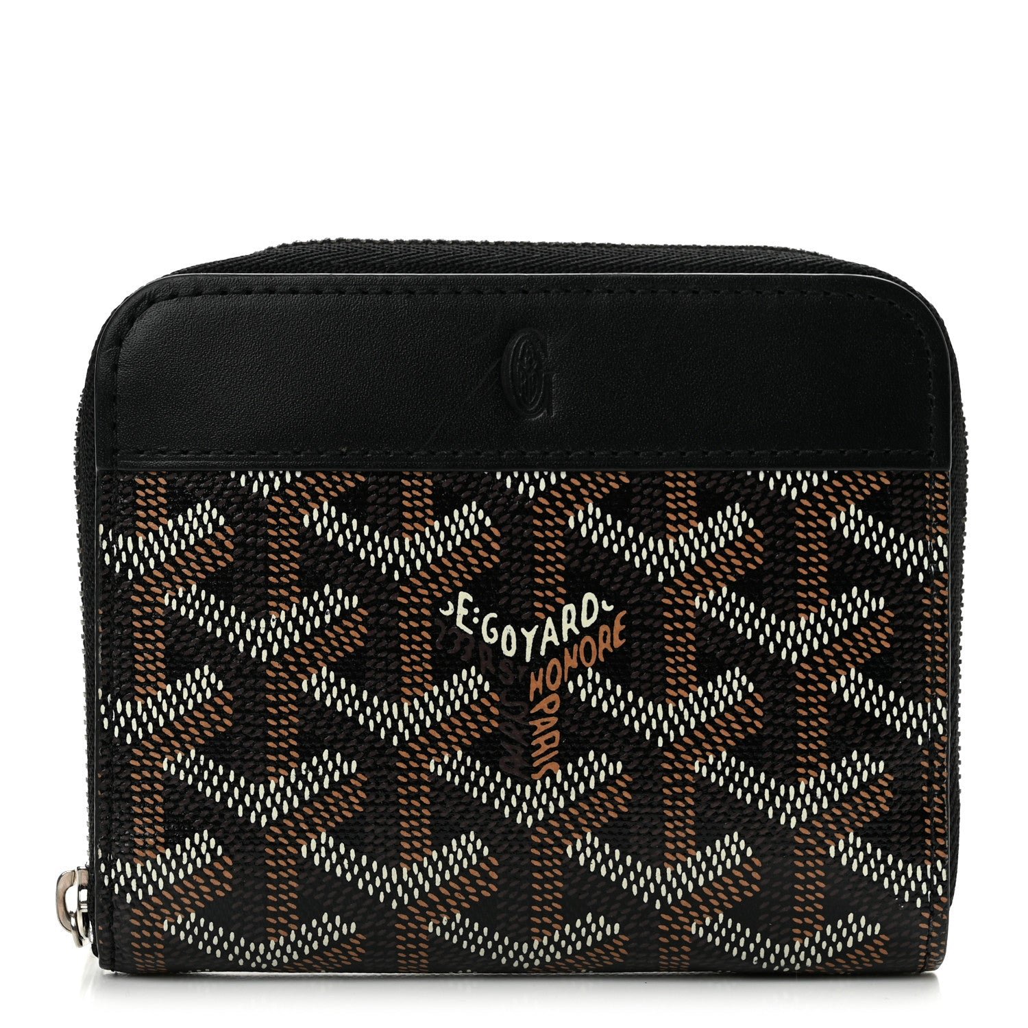 Goyard Goyardine Matignon PM Wallet Black