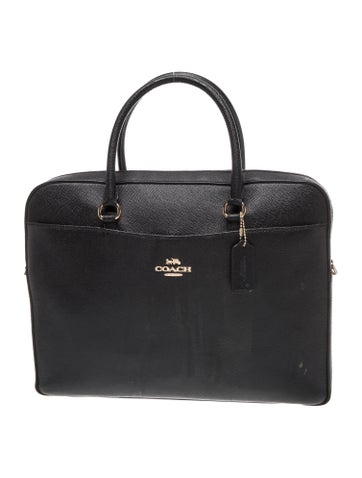 Leather Top Handle Bag