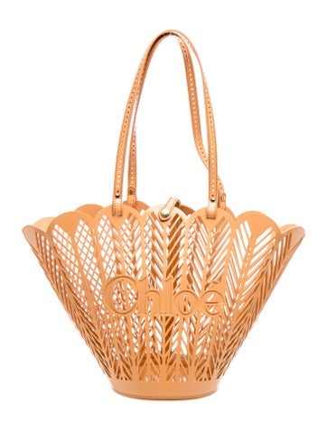 Chloe Leather Bucket Bag