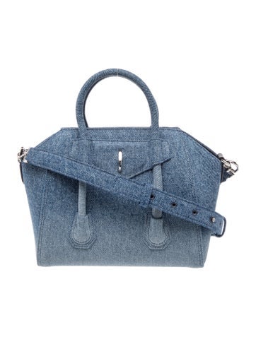 Denim Top Handle Bag w/ Tags