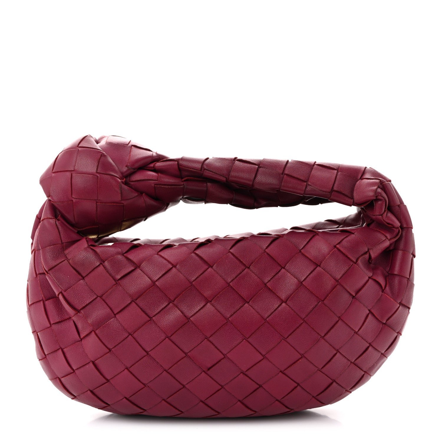 Bottega Veneta Nappa Intrecciato Mini Jodie Cinnabar