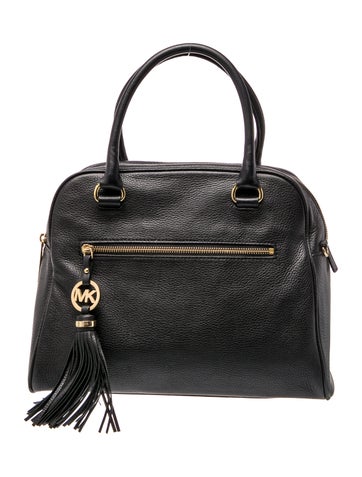 Leather Top Handle Bag