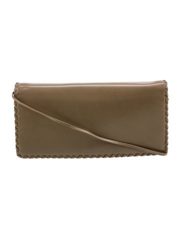 Judith Leiber Leather Clutch