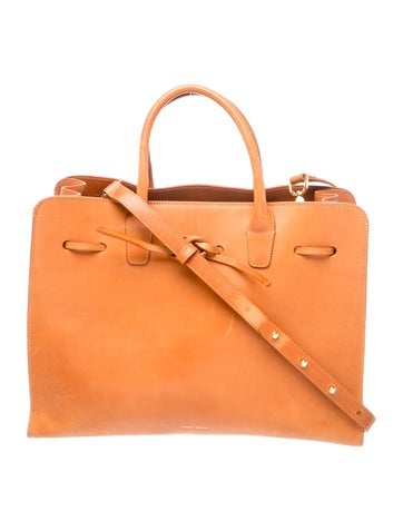 Leather Top Handle Bag