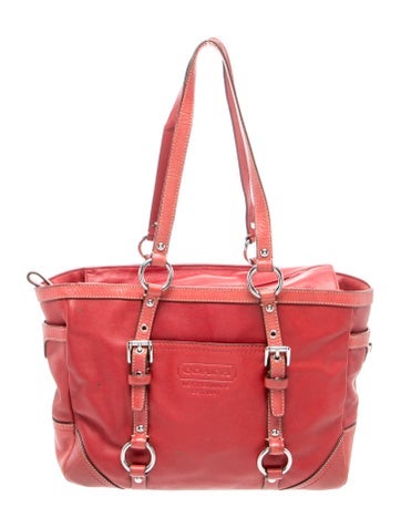Leather Top Handle Bag