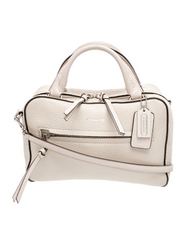 Leather Top Handle Bag