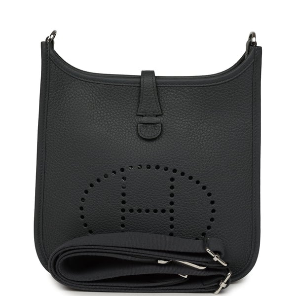 Hermes Evelyne 23 Gris Misty Clemence Palladium Hardware