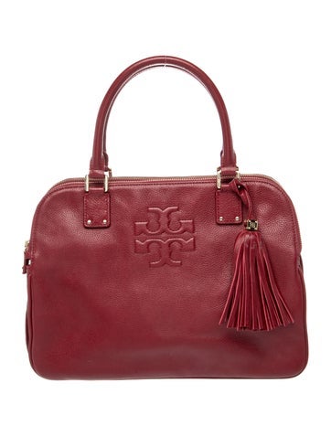 Leather Top Handle Bag