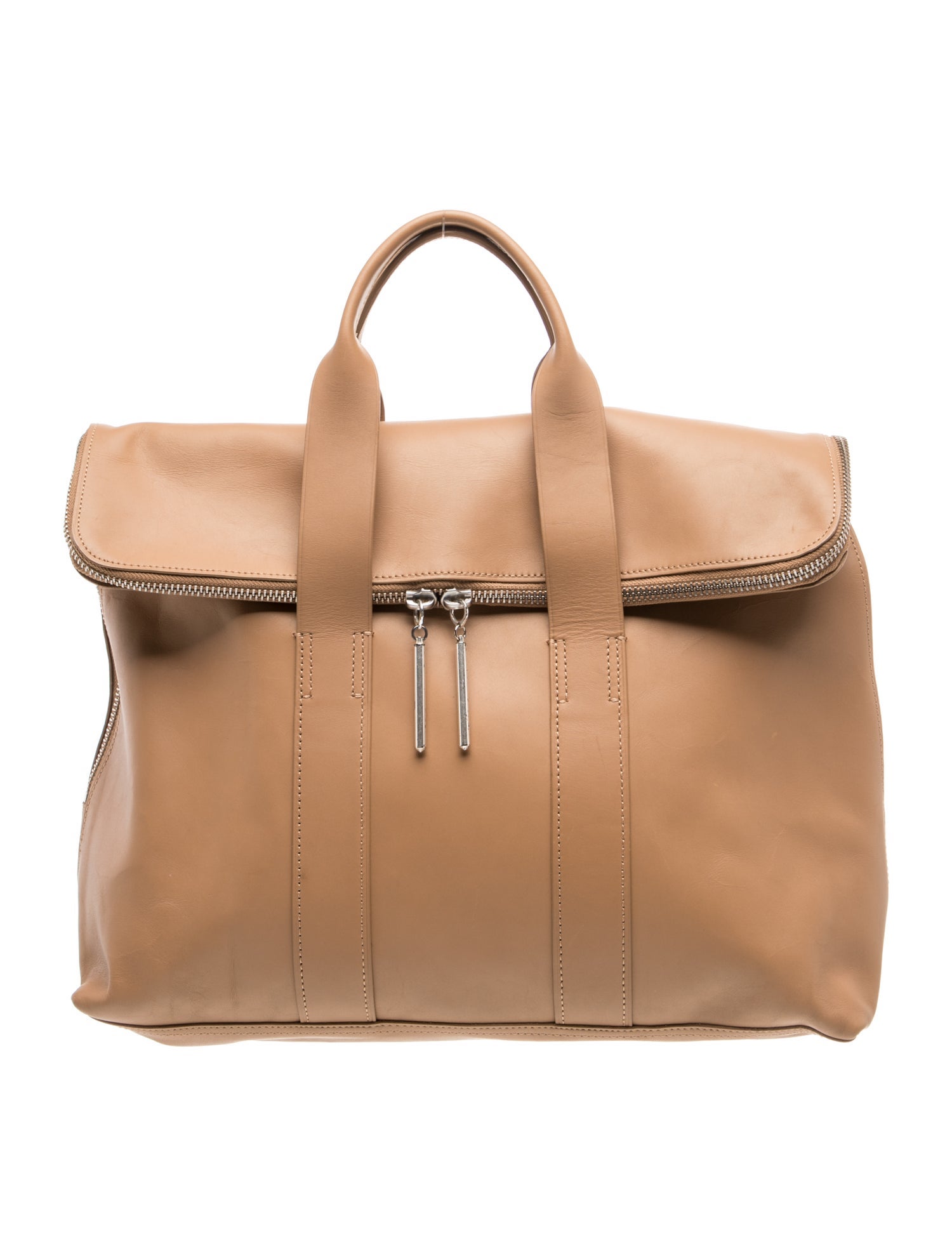 Leather Top Handle Bag