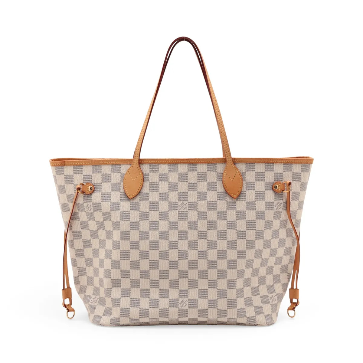 Louis Vuitton Damier Azure Neverfull MM N40603 White