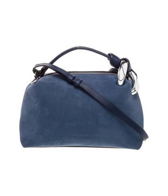 JW Anderson W Anderson Suede Top Handle Bag