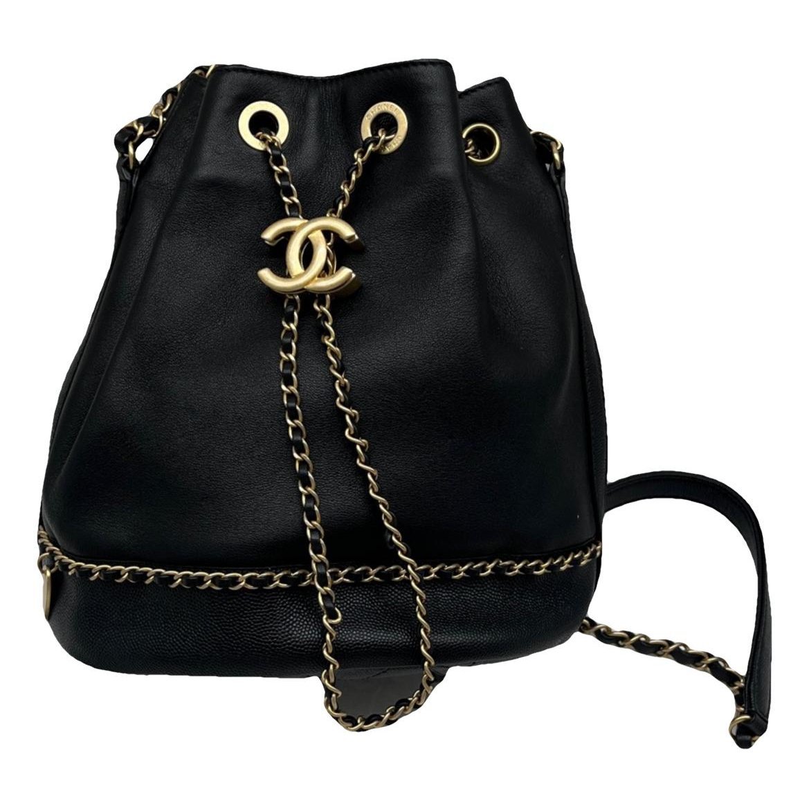 Gabrielle Bucket leather crossbody bag