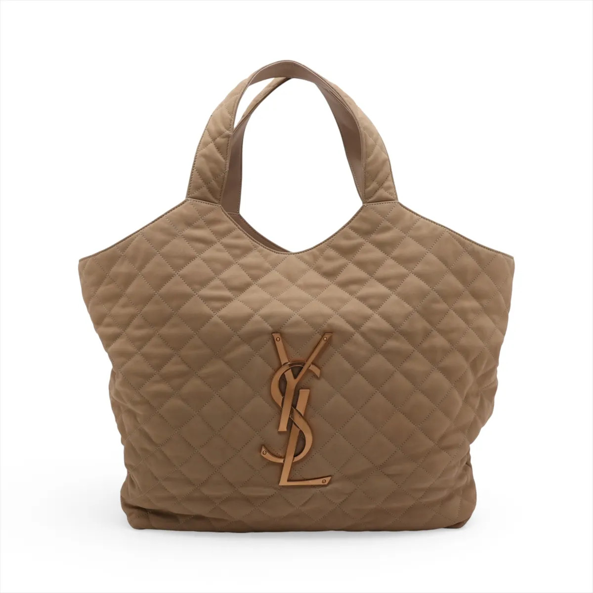 Saint Laurent Paris Agal 698651 Leather Tote bag Beige