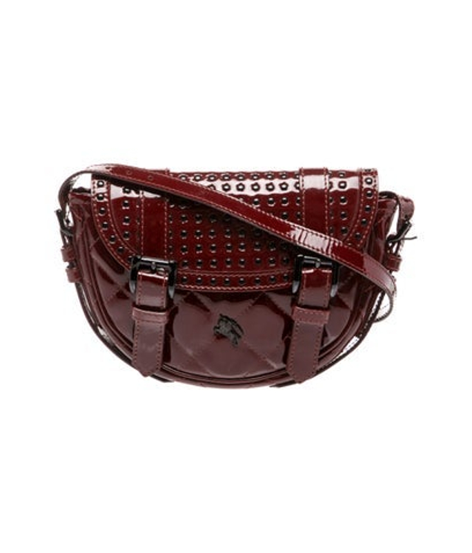 Burberry Patent Leather Crossbody Bag