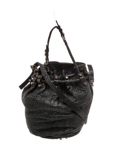 Leather Bucket Bag
